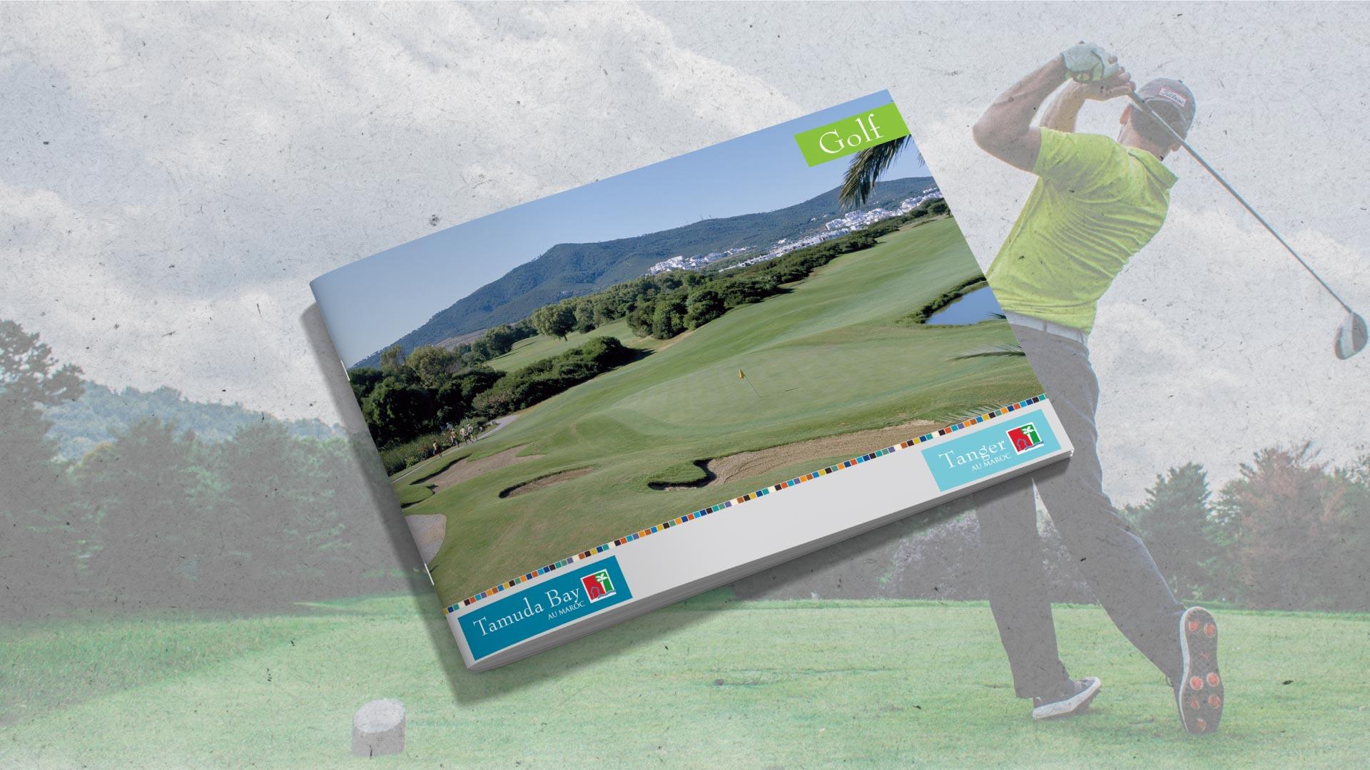 map-concepts Agence Communication de Tanger Présentation de Brochure | Golf- Tanger - map-concepts Agence Communication de Tanger